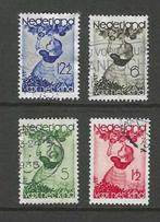 Nederland 279-282 voor het kind serie jaar 1935 gestempeld, Verzenden, T/m 1940, Gestempeld