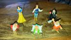 Sneeuwwitje en de zeven dwergen mini figuren, Ophalen of Verzenden, Sneeuwwitje of Doornroosje, Zo goed als nieuw, Beeldje of Figuurtje