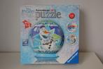 Puzzel (bal) Olaf van Frozen - Ravensburger - Disney, Ophalen of Verzenden, Meer dan 50 stukjes, Zo goed als nieuw, 6 jaar of ouder
