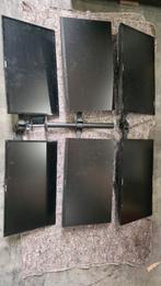 22 inch pc monitoren x6 kompleet met de arm, Ophalen of Verzenden, Zo goed als nieuw
