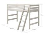 FLEXA CLASSIC verhoogde halfhoogslaper met schuine ladder!!!, Kinderen en Baby's, Ophalen, Gebruikt, Halfhoogslaper