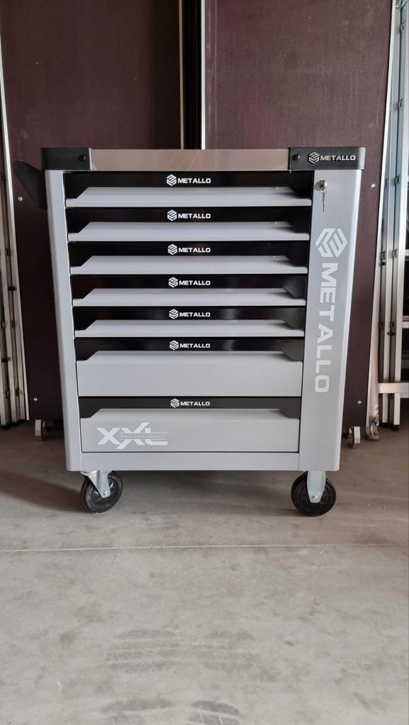 metallo gereedschapwagen 7 laden waarvan 6 laden gevuld, Doe-het-zelf en Verbouw, Gereedschapskisten, Nieuw, Gevuld, Ophalen of Verzenden