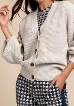 Studio Anneloes Coco Cardigan greige XS, Studio Anneloes, Beige, Ophalen of Verzenden, Zo goed als nieuw
