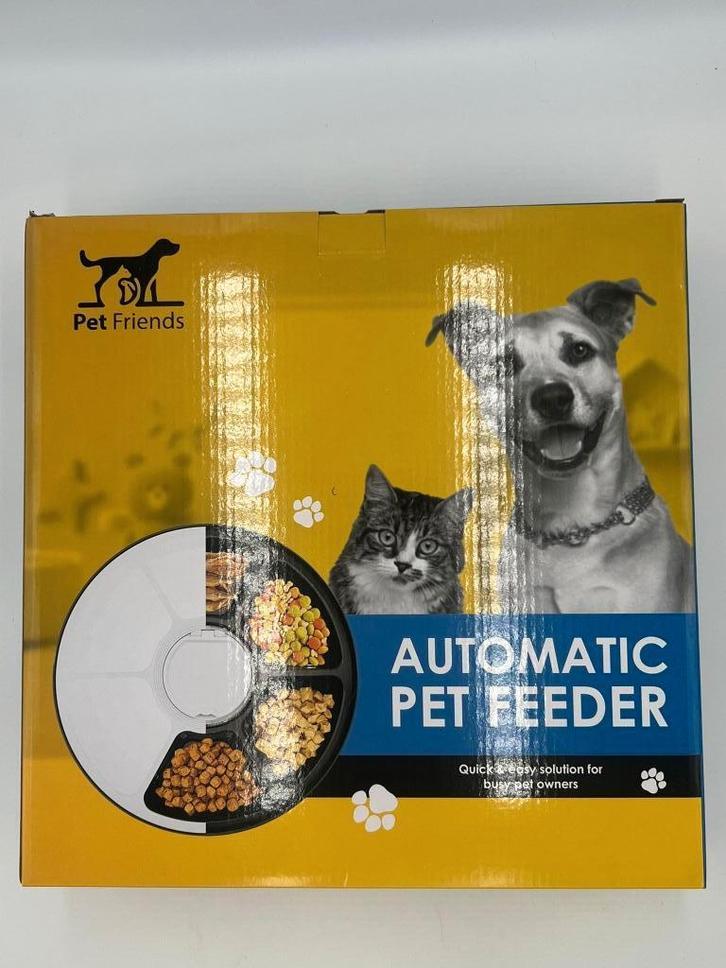 Automatische Voerbak met Timer, Dieren en Toebehoren, Kattenvoerbakken en Drinkbakken, Zo goed als nieuw, Automatisch, Ophalen of Verzenden