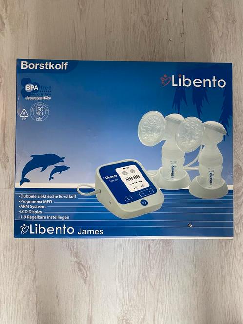 Libento James dubbele elektrische borstkolf, Kinderen en Baby's, Babyvoeding en Toebehoren, Zo goed als nieuw, Borstkolf, Ophalen of Verzenden