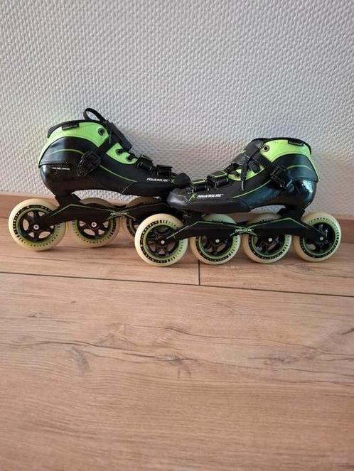 Nieuw Powerslide X skeelers maat 42, Sport en Fitness, Skeelers, Nieuw, Inline skates 4 wielen, Powerslide, Ophalen of Verzenden