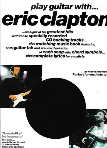 Play Guitar With Eric Clapton zonder CD ( 9699 ) beschikbaar voor biedingen