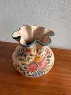 Vintage Deruta Aardewerk Vaas - Handbeschilderd, Huis en Inrichting, Woonaccessoires | Vazen, Ophalen, Gebruikt, Overige kleuren