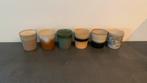 Zes hkliving hk living koffie kopjes, Huis en Inrichting, Keuken | Servies, Ophalen, Gebruikt, Keramiek, Overige stijlen