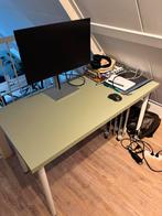 groen Ikea bureau, Huis en Inrichting, Bureaus, Ophalen, Gebruikt, Bureau