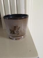 Mooi antiek lepelvaasje, Rond, Ophalen of Verzenden, Zo goed als nieuw, Aardewerk