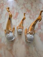 Capodimonte , Bladgoud ,Vissen, Ophalen of Verzenden