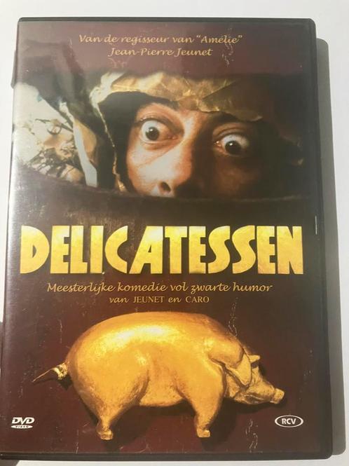 DVD Delicatessen (de regisseur van Amélie), Cd's en Dvd's, Dvd's | Filmhuis, Gebruikt, Overige gebieden, Ophalen of Verzenden