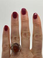 A896 Prachtige zilveren Fischland ring maat 19, Sieraden, Tassen en Uiterlijk, Antieke sieraden, Ophalen of Verzenden, Zilver