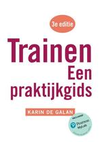 Trainen, een praktijkgids, Boeken, Studieboeken en Cursussen, Zo goed als nieuw, Alpha, Karin de Galan, HBO