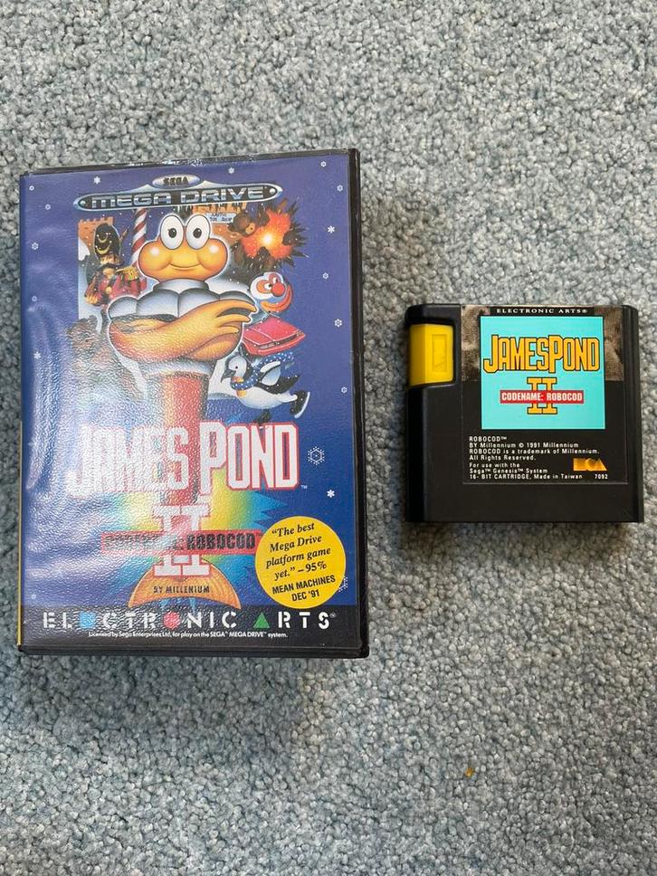 James Pond 2 met garantie, Spelcomputers en Games, Games | Sega, Gebruikt, Mega Drive, Avontuur en Actie, 1 speler, Vanaf 3 jaar