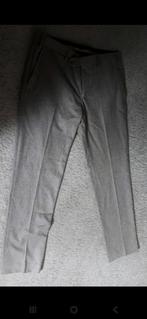 Pantalon grijs/bruin wol germano Designer Italiaans merk, Ophalen of Verzenden, Zo goed als nieuw, Grijs