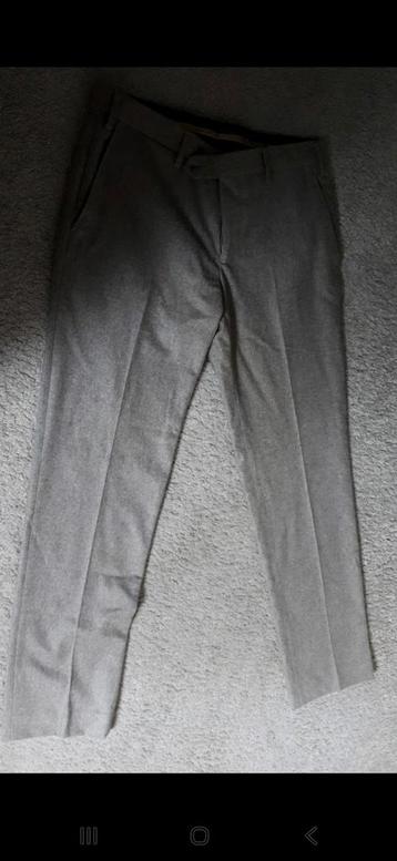 Pantalon grijs/bruin wol germano Designer Italiaans merk beschikbaar voor biedingen