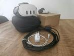 Meta Quest 3 512GB + Elite Strap + Travelcase + Link-kabel, Spelcomputers en Games, Virtual Reality, Ophalen of Verzenden, Zo goed als nieuw