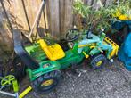 John Deere Traptractor - Gebruikt, Kinderen en Baby's, Speelgoed | Buiten | Voertuigen en Loopfietsen, Ophalen, Gebruikt, Trapvoertuig
