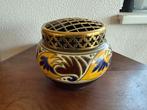 Plateel rozenbowl., Antiek en Kunst, Antiek | Keramiek en Aardewerk, Ophalen of Verzenden