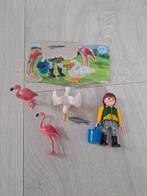 Playmobil 4758 Vogelverzorger met Flamingo's, Ophalen of Verzenden, Gebruikt, Los playmobil