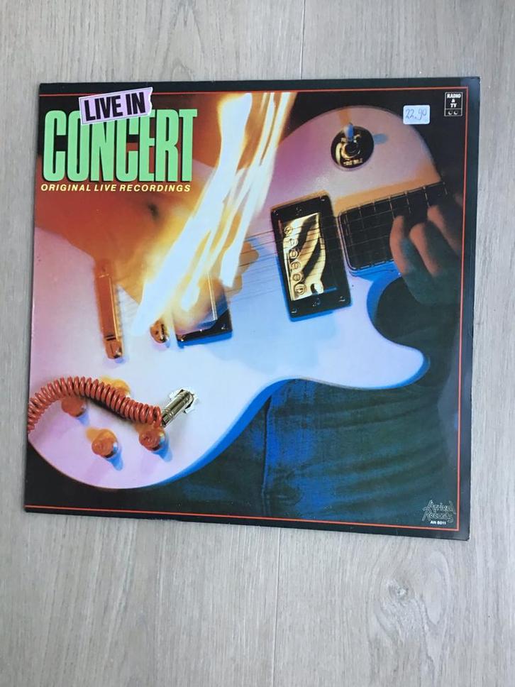 Various - Live In Concert LP (1981) met o.a Herman Brood, Cd's en Dvd's, Vinyl | Overige Vinyl, Gebruikt, 12 inch, Ophalen of Verzenden