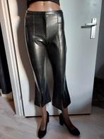 Vintage 90's pvc lakleer cropped flare broek maat 36, Ophalen of Verzenden, Zo goed als nieuw, Maat 36 (S)