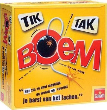 Tik tak boem/ Goliath/Spel beschikbaar voor biedingen