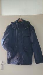 Warme heren Parka, teddy-gevoerd in donkerblauw mt XL, Kleding | Heren, Jassen | Winter, Ophalen of Verzenden, Nieuw, Maat 56/58 (XL)