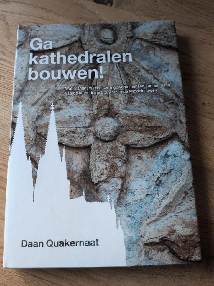 Daan Quakernaat - Ga kathedralen bouwen!, Boeken, Overige Boeken, Zo goed als nieuw, Ophalen of Verzenden