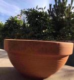 Lage schalen terracotta steen bonsai cactus bloempotten, Tuin en Terras, Zo goed als nieuw, Minder dan 40 cm, Overige vormen, Terracotta