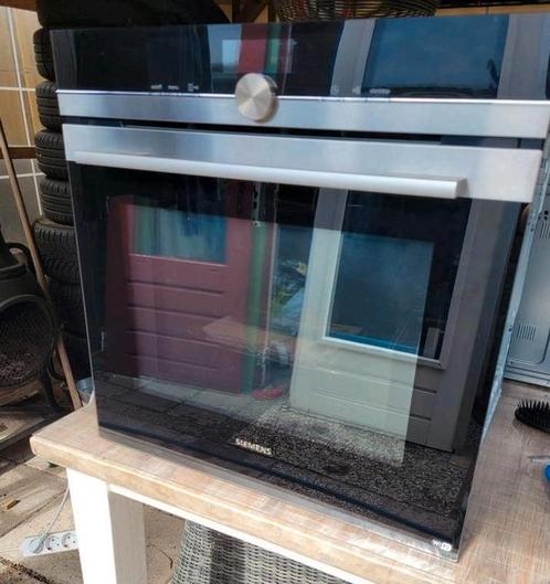 SIEMENS HM676G0S6 combimagnetron met pyrolyse en Wifi, Witgoed en Apparatuur, Ovens, Gebruikt, Inbouw, Oven met grill, 45 tot 60 cm