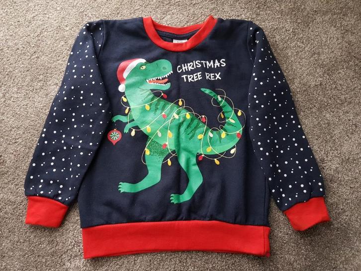 Trui / kersttrui jongens of meisjes -- maat 128 / 134 --, Kinderen en Baby's, Kinderkleding | Maat 128, Zo goed als nieuw, Jongen of Meisje