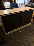 Dressoir met roldeuren, Kunststof, Gebruikt, 100 tot 150 cm, Ophalen of Verzenden