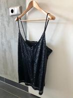 Heidi Klum top met pailletten maat 44 L, Zwart, Maat 42/44 (L), Ophalen of Verzenden, Zo goed als nieuw
