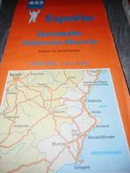 Michelin wegenkaart 445 Spanje Levante Valencia-Murcia, Boeken, Atlassen en Landkaarten, Gelezen, Ophalen of Verzenden, Spanje