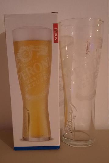 Peroni bier glas bierglas Italiaans bier beschikbaar voor biedingen