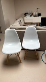 Eames Vitra replica, Huis en Inrichting, Ophalen, Gebruikt, Wit, Twee