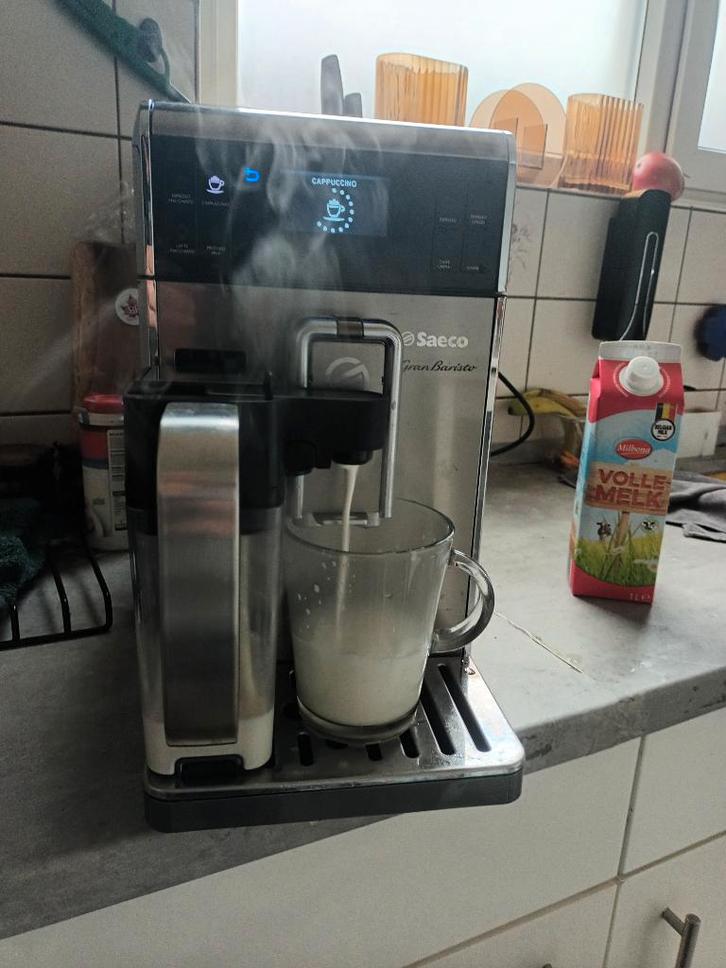 Saeco Gran Baristo, Witgoed en Apparatuur, Koffiezetapparaten, Gebruikt, Gemalen koffie, Koffiebonen, Koffiemachine, 2 tot 4 kopjes