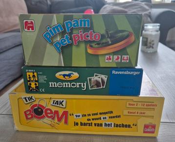 Tik,Tak,Boem& Pim Pam Pet picto& Memory beschikbaar voor biedingen