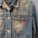 Tommy Hilfiger blauw denim jacket jasje + strass S nr 45243, Blauw, ., Ophalen of Verzenden, Zo goed als nieuw