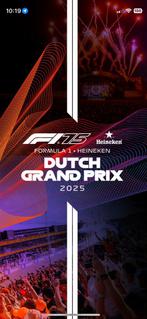 F1 Zandvoort passe-partout Arena Gold 1, Tickets en Kaartjes, Twee personen
