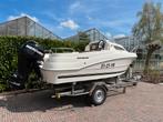 QuickSilver Activ 430 Cabin - In Topstaat, Watersport en Boten, Vis- en Consoleboten, Ophalen, Zo goed als nieuw, 30 tot 50 pk