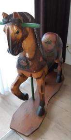 Vintage Houten Schommelpaard, Ophalen