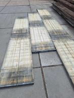 A kwaliteit  lange steenschotten  65x175cm  vlonder  terras, Tuin en Terras, Terrasdelen en Vlonders, Ophalen, Gebruikt, Hout