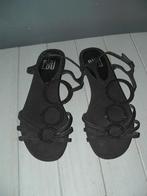 Bibi Lou feestelijke sandalen maat 38, leer, Kleding | Dames, Schoenen, Zwart, Bibi Lou, Zo goed als nieuw, Sandalen of Muiltjes