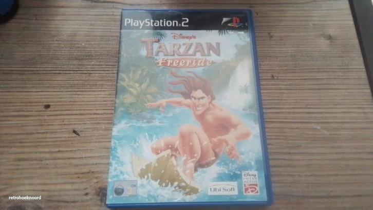Tarzan Freeride PS2 - Avontuur!, Spelcomputers en Games, Games | Sony PlayStation 2, Gebruikt, Avontuur en Actie, 1 speler, Vanaf 7 jaar