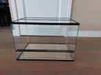 Hamsterhok terrarium 40x60x40 met voer en bodemmateriaal, Dieren en Toebehoren, Gebruikt, Minder dan 75 cm, Ophalen, Minder dan 60 cm