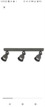 ikea Hektar 3 spot plafondlamp, Ophalen, Zo goed als nieuw